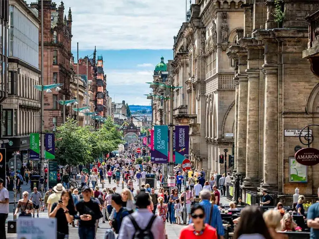 Buchanan Street, Glasgow city centre