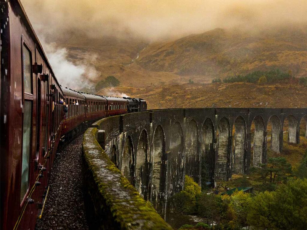 Glenfinnan Viaduct, Harry Potter Tours, Scotland (2)