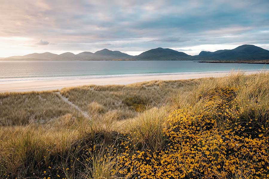 Coastline at the Outer Hebrides